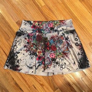 LocoaSports Floral Graphic Women's Tennis/Golf Skirt